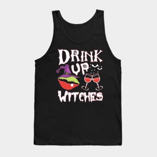 Halloween Drink Up Witches Tank Top